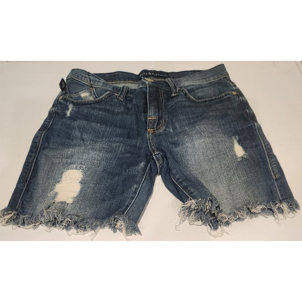 Rock &‎ Republic Kendall denim shorts, Size 4